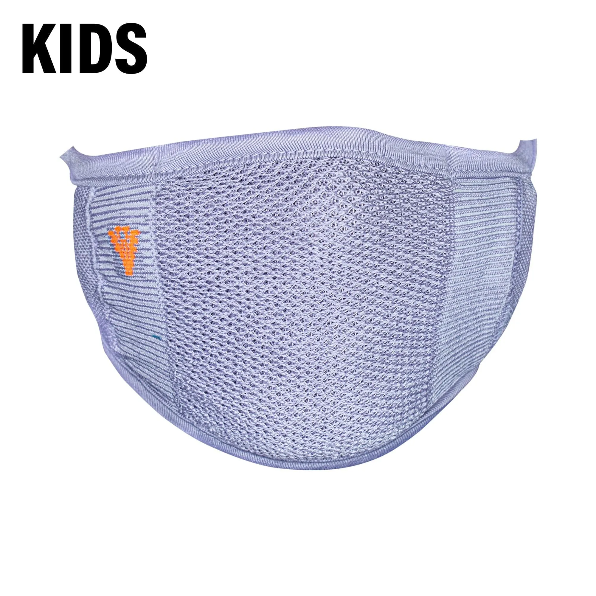 2-Layer Anti-Bacterial Protection Mask for Kids, Fashion Coloured -Size - Small (3-7 Yrs) - Pack of 1