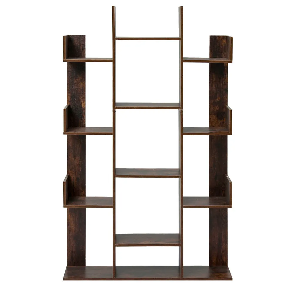 Artiss Tree-Shaped Bookshelf Romi Walnut