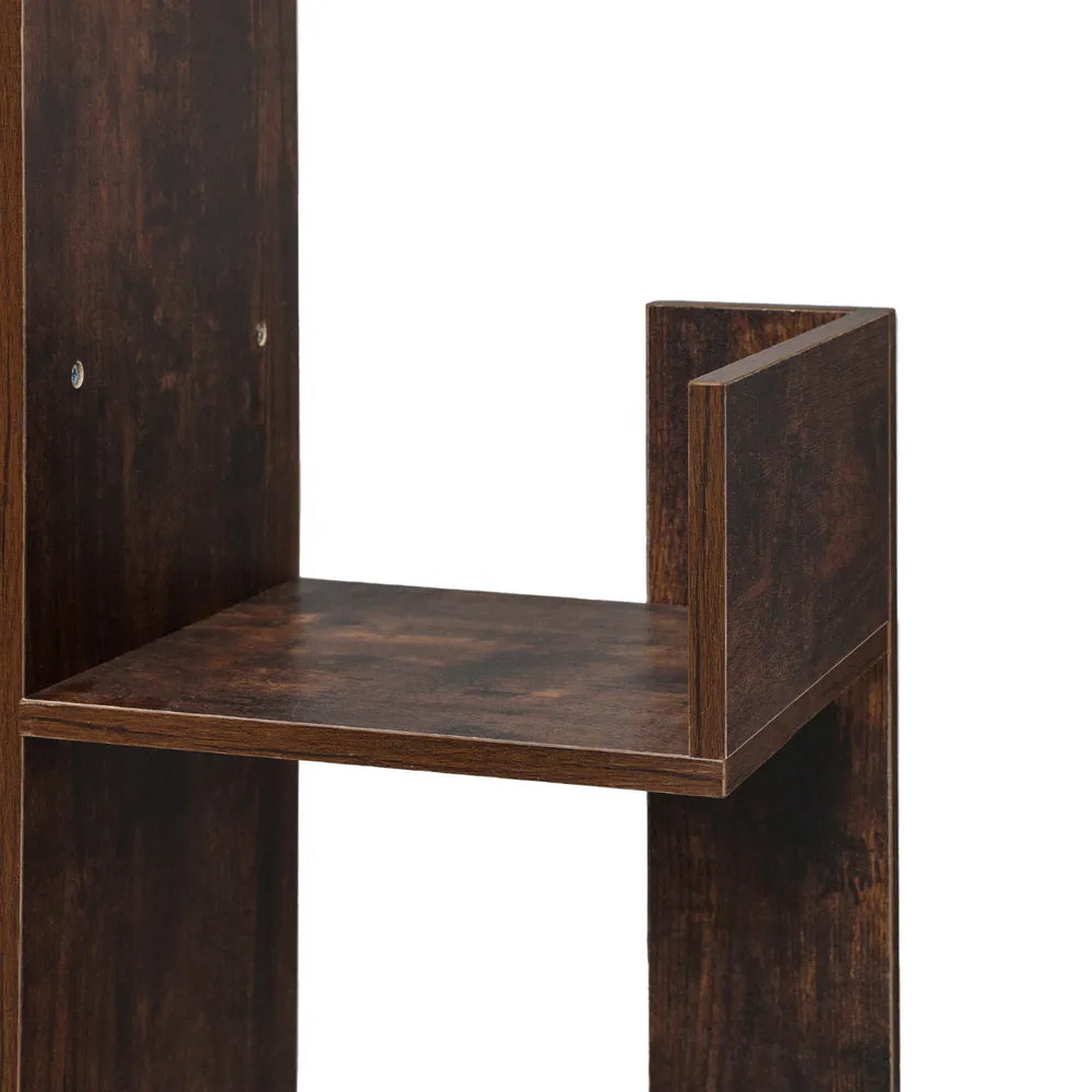 Artiss Tree-Shaped Bookshelf Romi Walnut