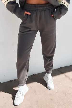 Austin Track Pant Charcoal