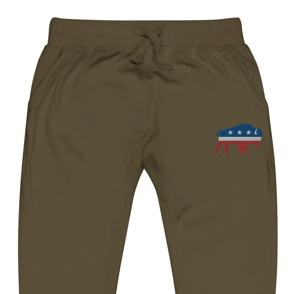 Bison Independent Unisex fleece sweatpants