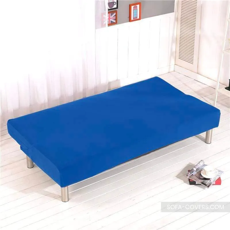 Blue futon cover