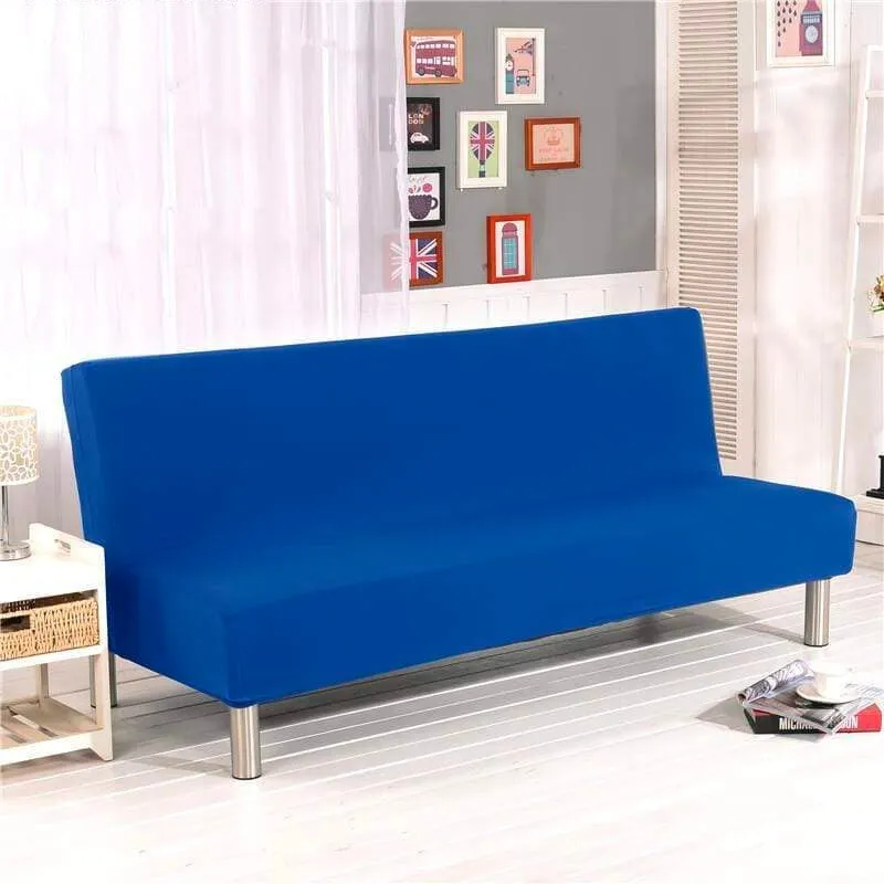 Blue futon cover