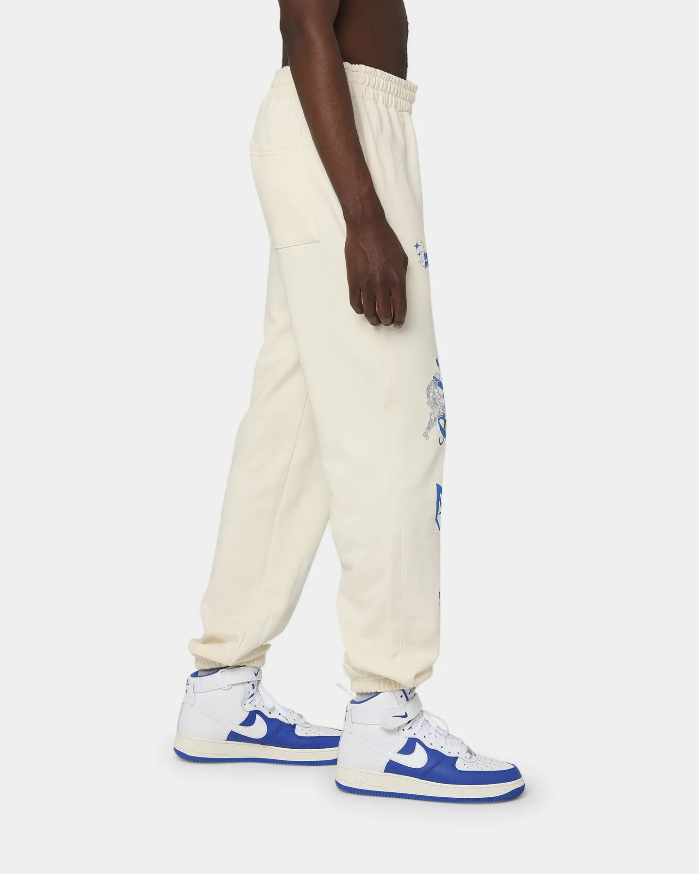 Brockhampton New Light Track Pants Off White