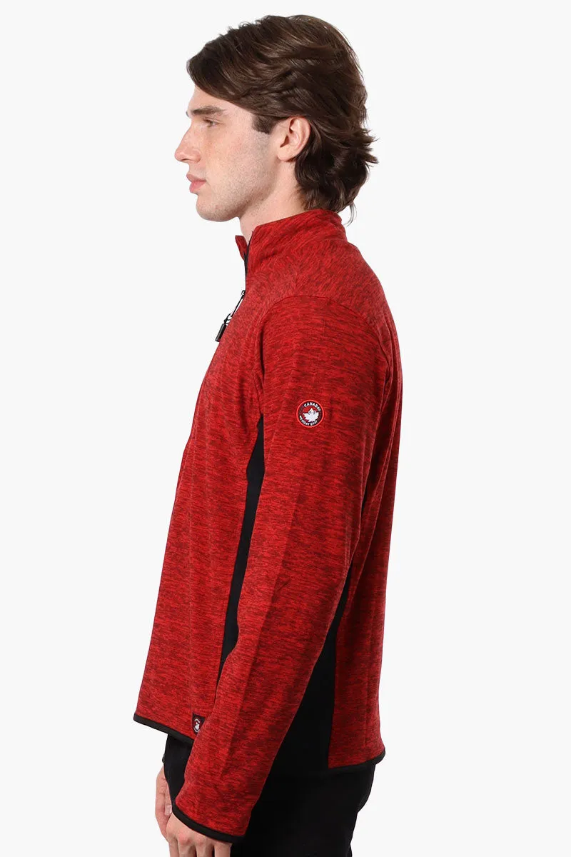 Canada Weather Gear Fleece Pullover Sweatshirt - Red