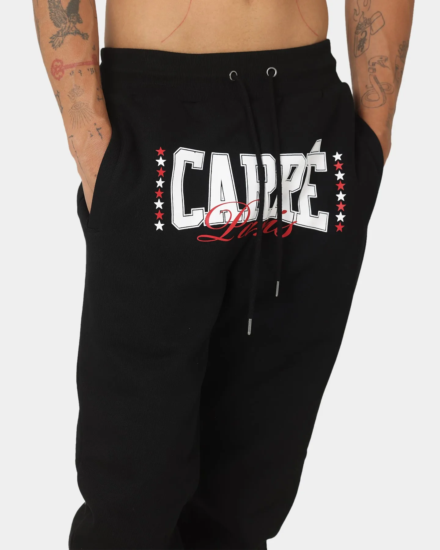 Carre Heavyweight Track Pants Black