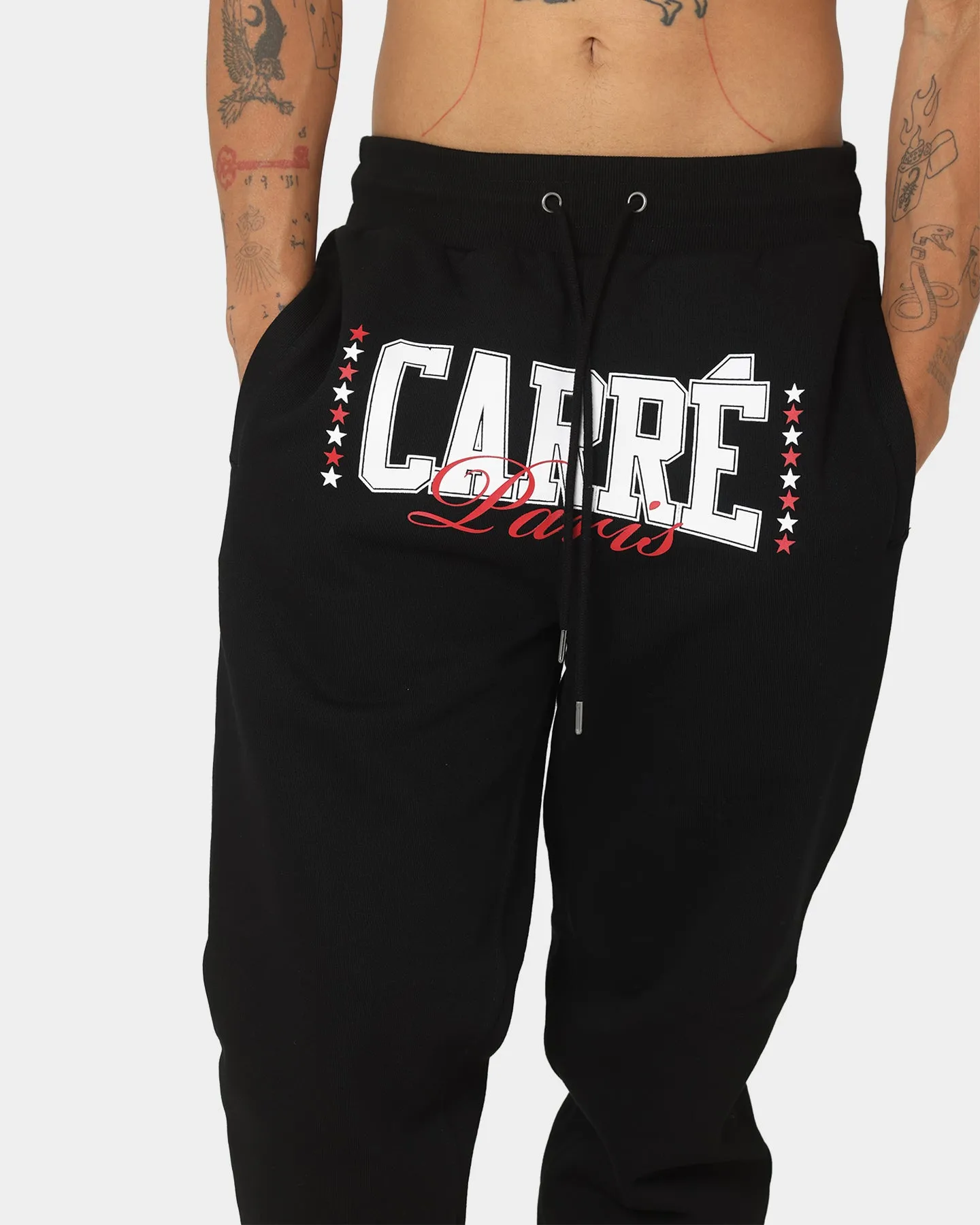 Carre Heavyweight Track Pants Black