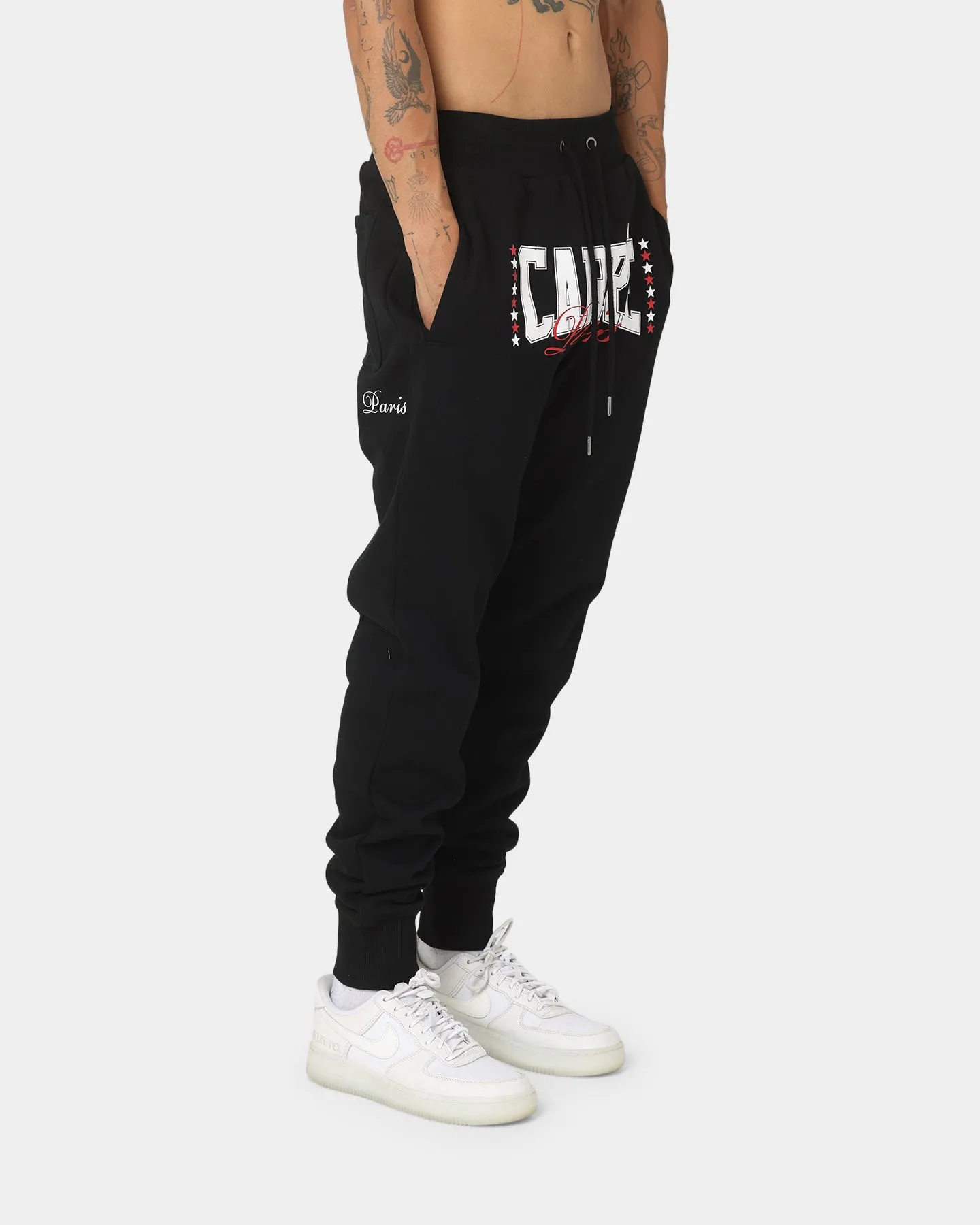 Carre Heavyweight Track Pants Black