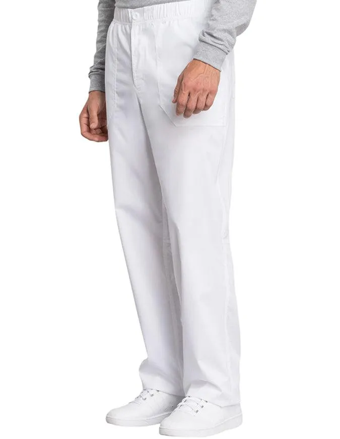 Cherokee Workwear Revolution Tech Men's Mid Rise Straight Leg Zip Fly Tall Pant