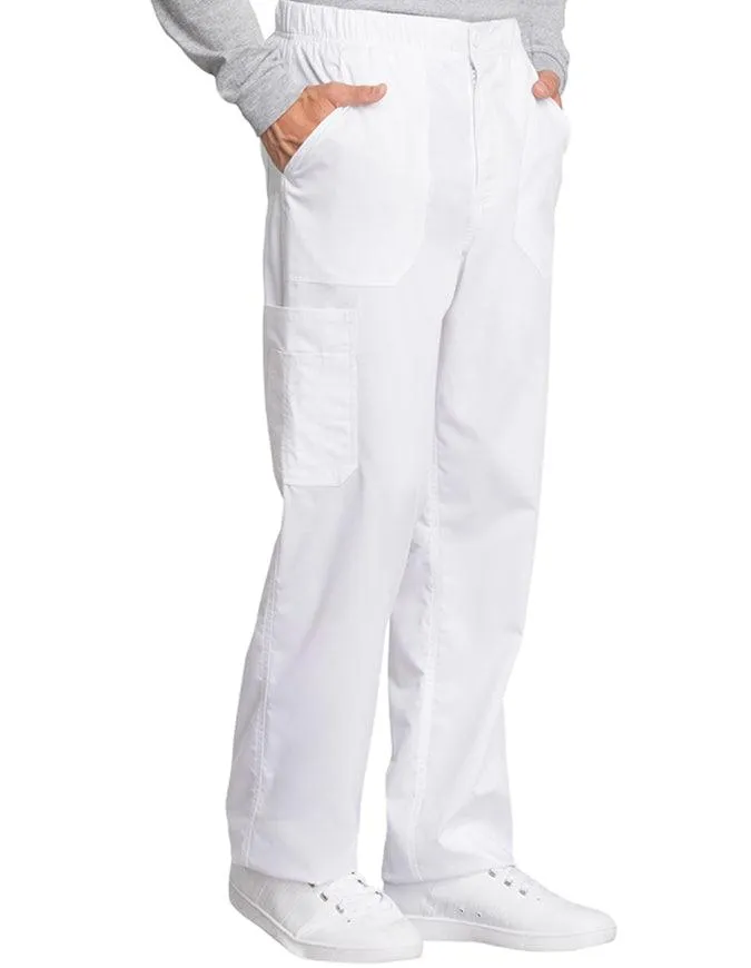 Cherokee Workwear Revolution Tech Men's Mid Rise Straight Leg Zip Fly Tall Pant