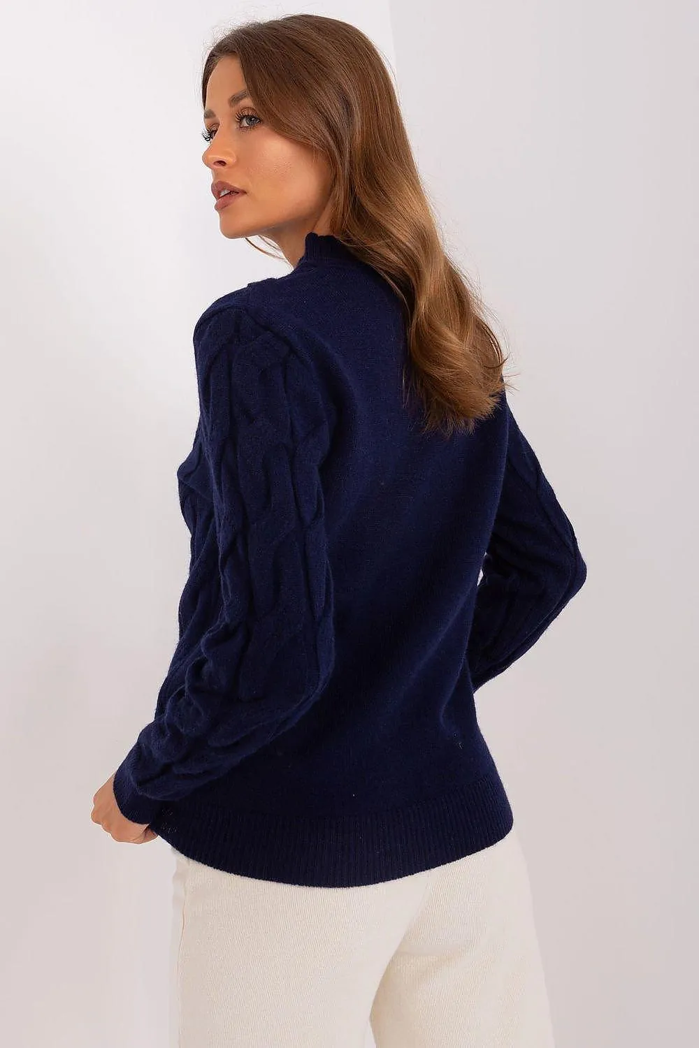 Chic Women's Turtleneck Knit Sweater