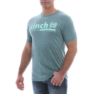 Cinch Men's Heather and Turquoise T-Shirt