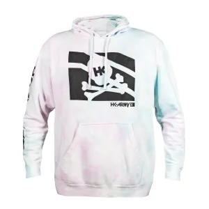 Clip Hoodie - Bubblegum Tie Dye