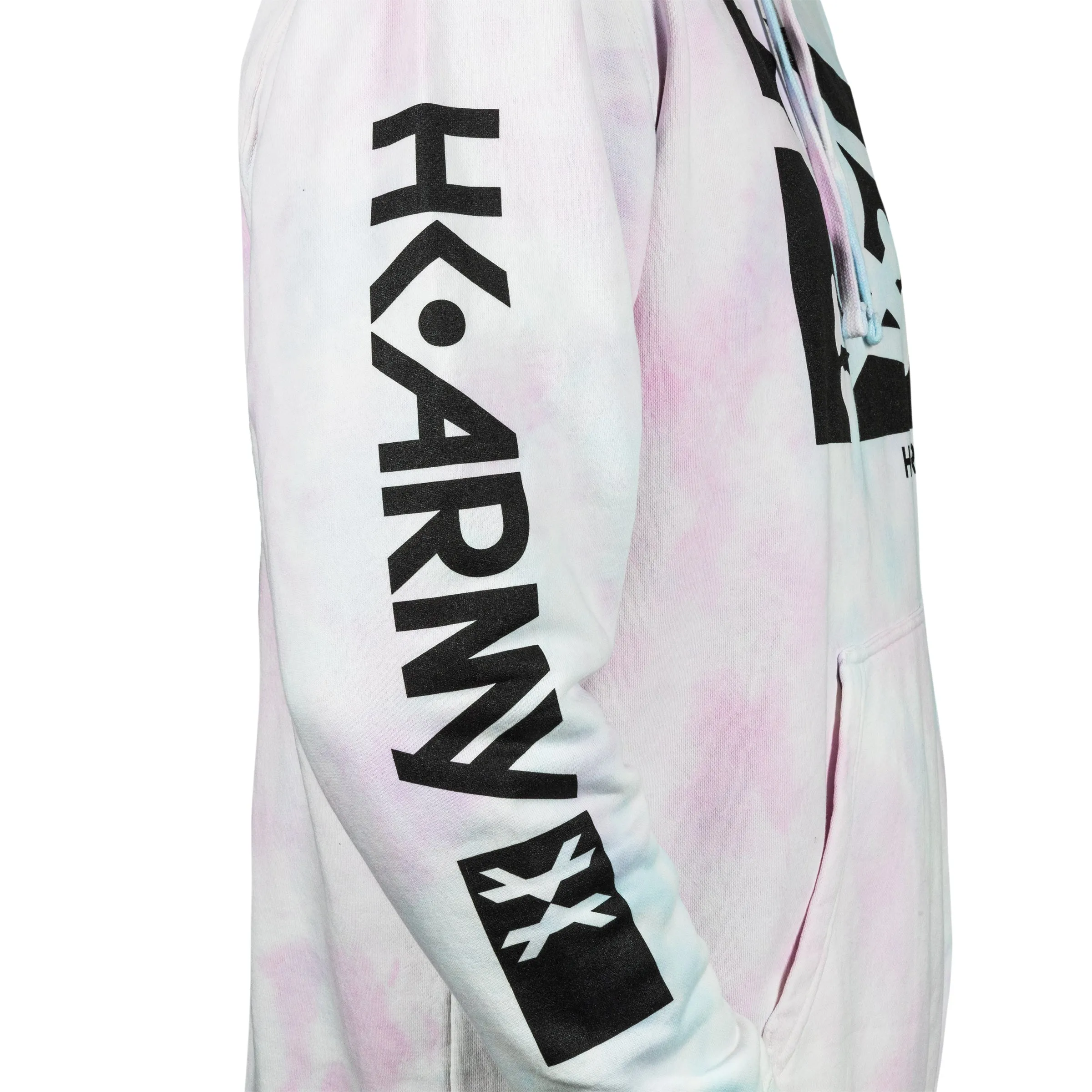 Clip Hoodie - Bubblegum Tie Dye