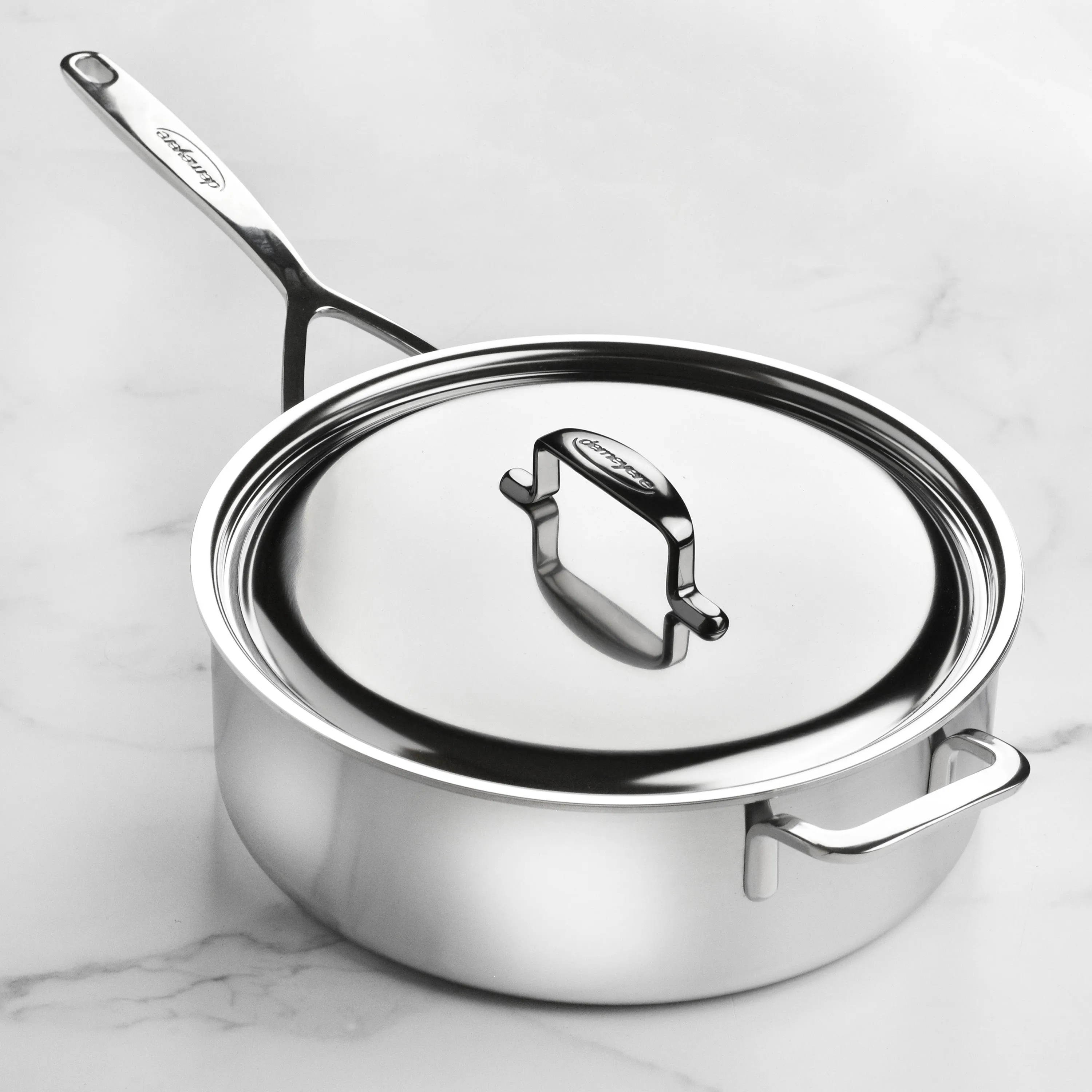 Demeyere 5-Plus 6.5-quart Stainless Steel Saute Pan