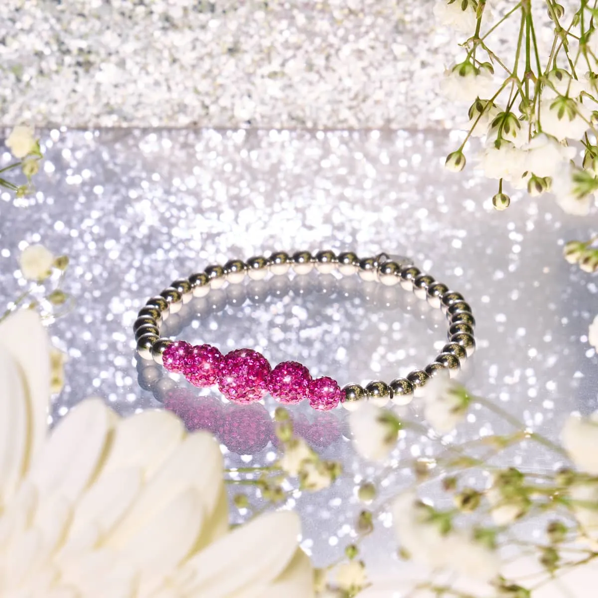 Dragonfruit | Crystal Cascade Kikiballa Bracelet