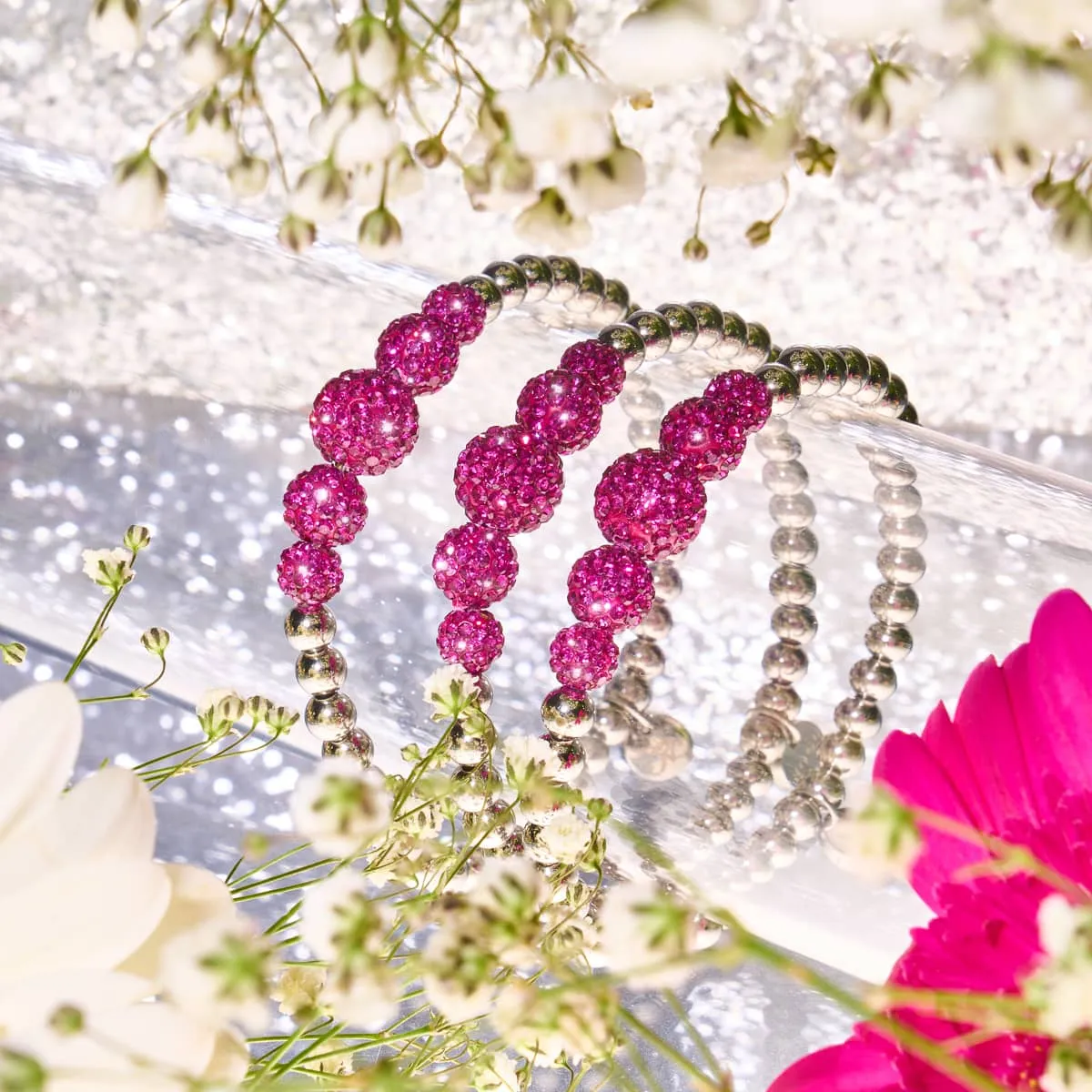 Dragonfruit | Crystal Cascade Kikiballa Bracelet