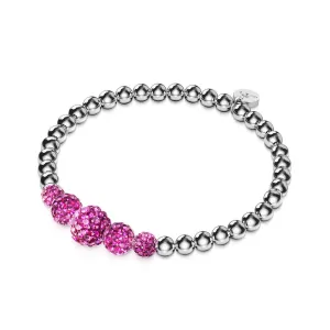 Dragonfruit | Crystal Cascade Kikiballa Bracelet