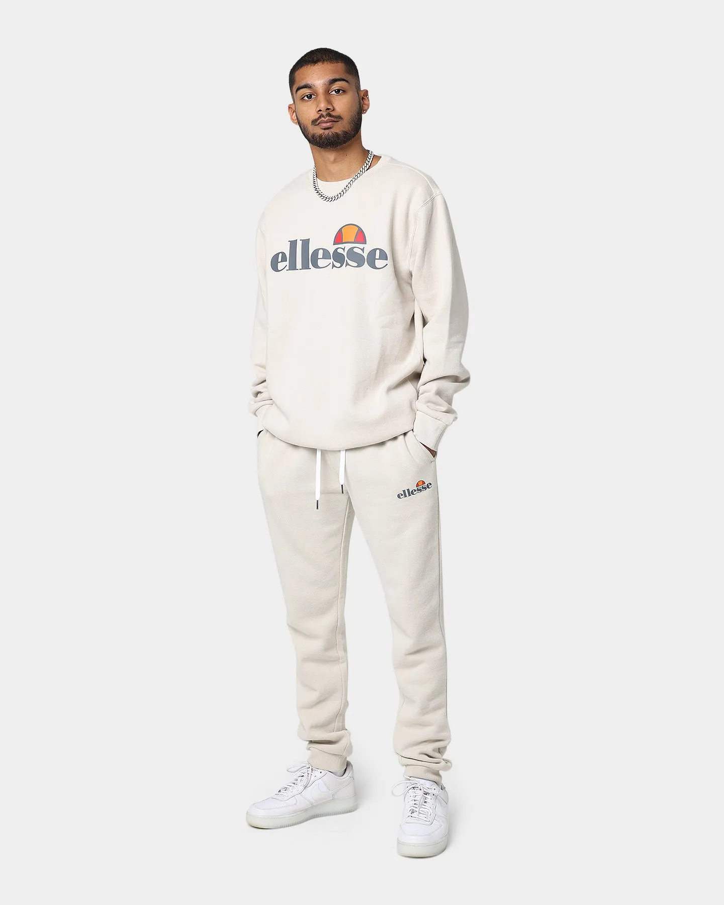 Ellesse Granite Jog Pants Beige