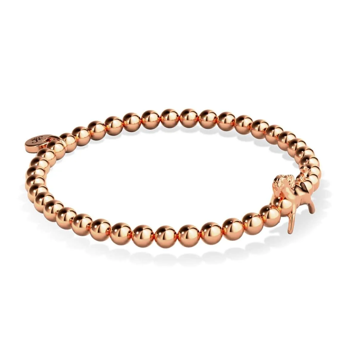 Equestrian | 18k Rose Gold | Horse Charm Bracelet