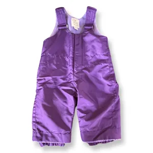 Est. 1989 Place Purple Snow Bib/Pants - 9-12 mo.