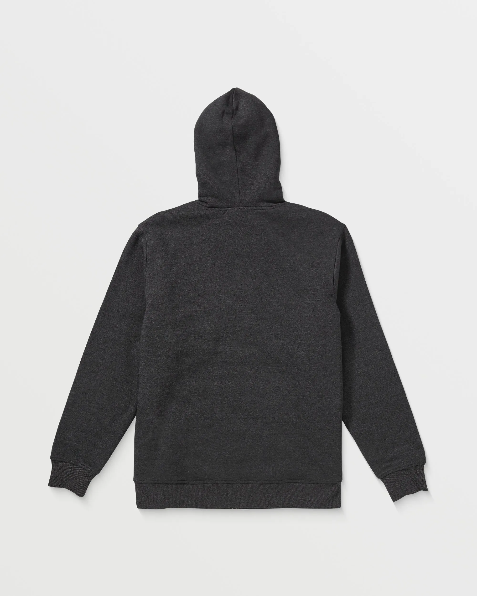 Foreman Zip Fleece Hoodie Sherpa - Heather Black