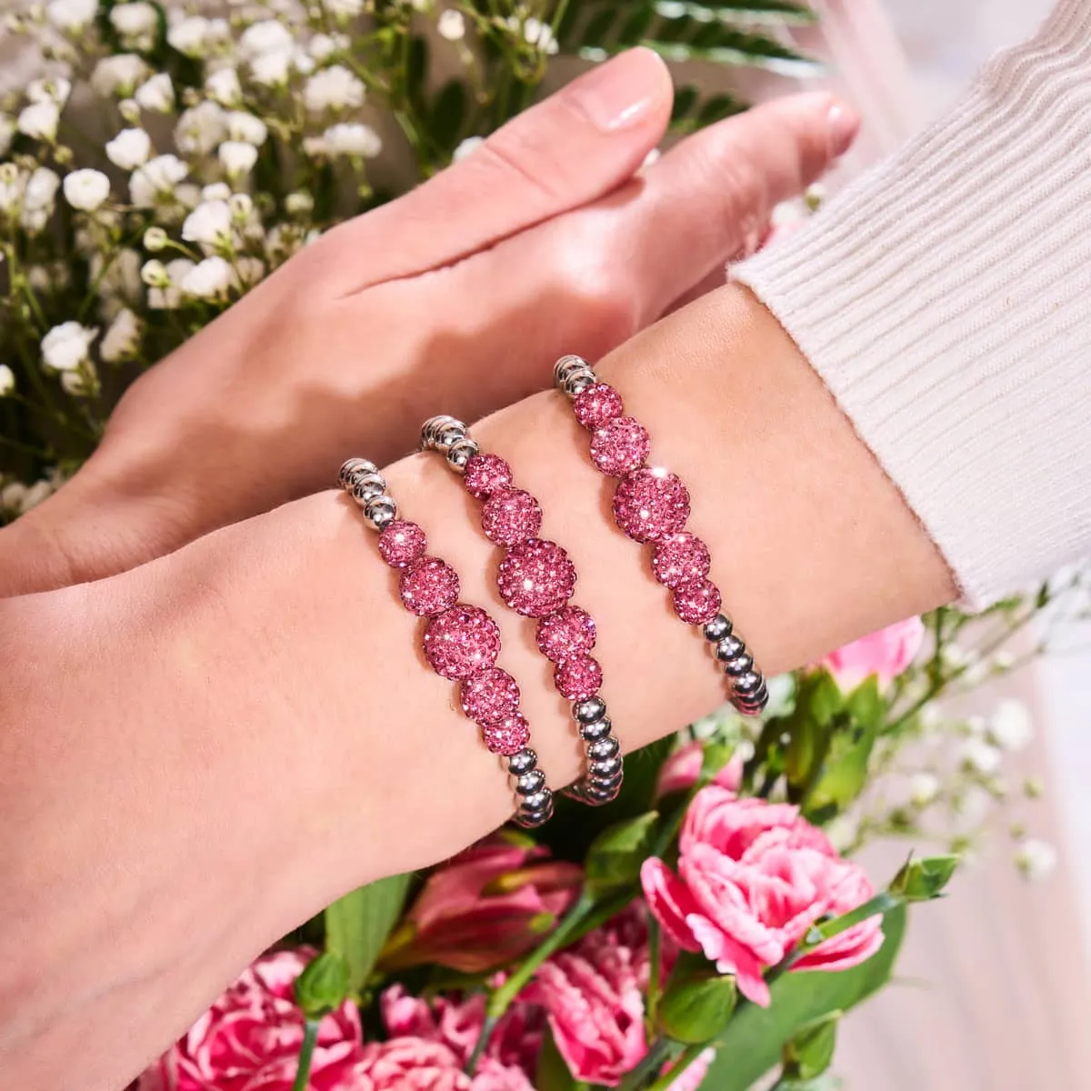 Full Bloom | Crystal Cascade Kikiballa Bracelet