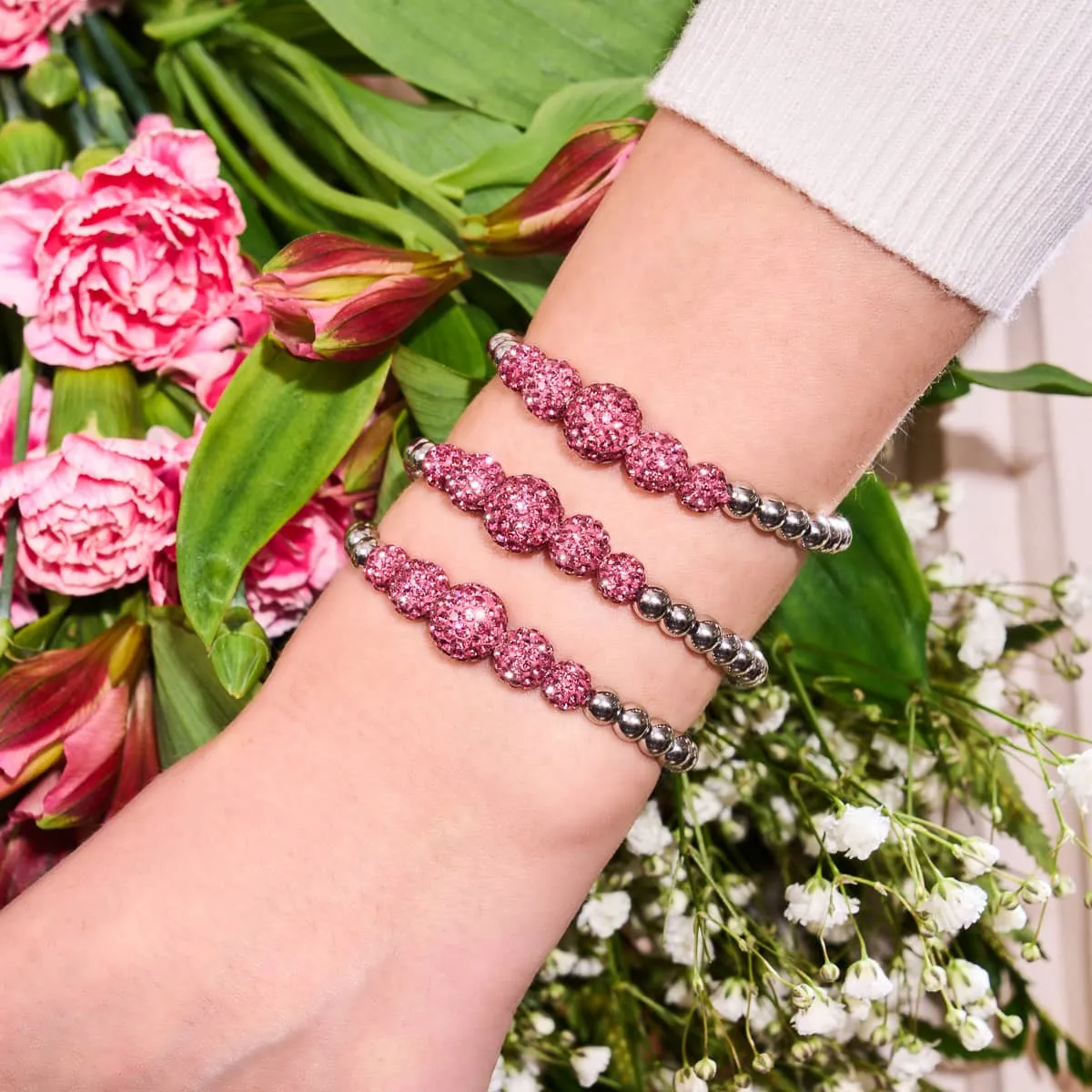 Full Bloom | Crystal Cascade Kikiballa Bracelet