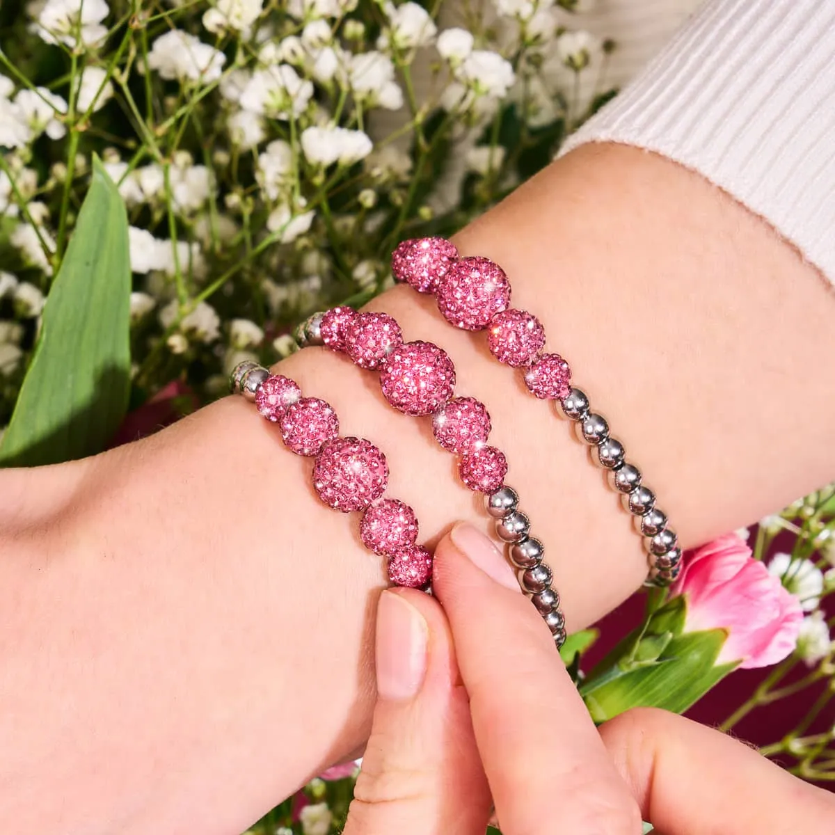 Full Bloom | Crystal Cascade Kikiballa Bracelet