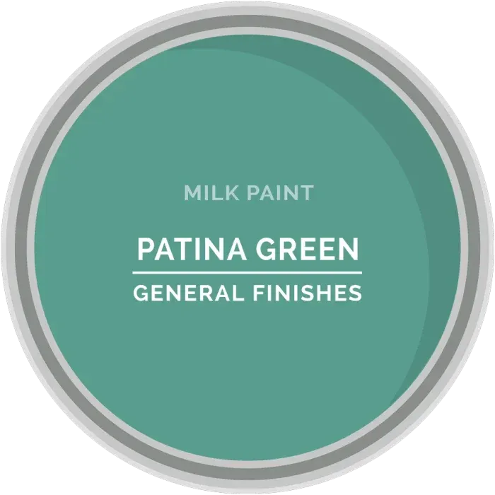 General Finishes Milk Paint, Patina Green