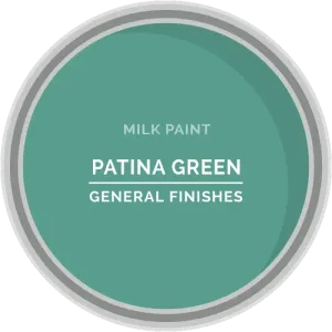 General Finishes Milk Paint, Patina Green