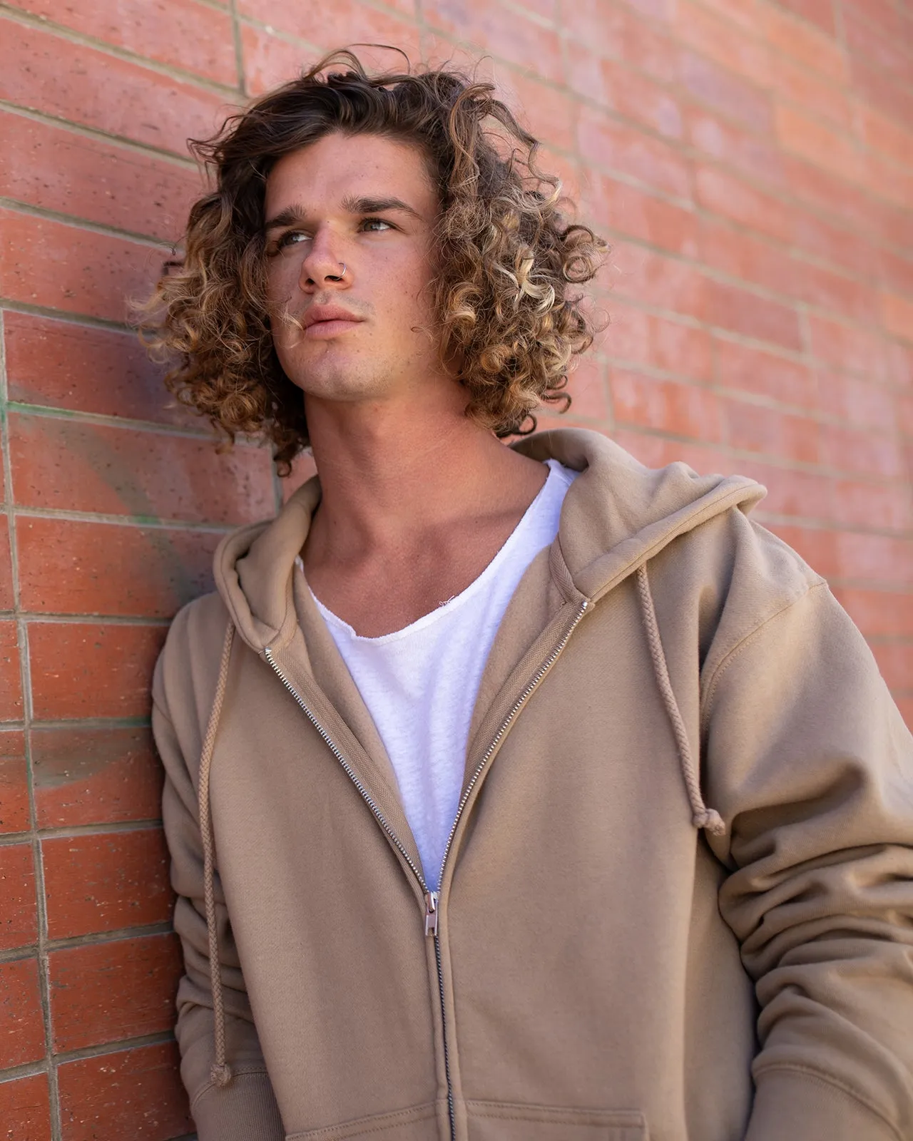 Heavyweight Full Zip Hooded Sweatshirt