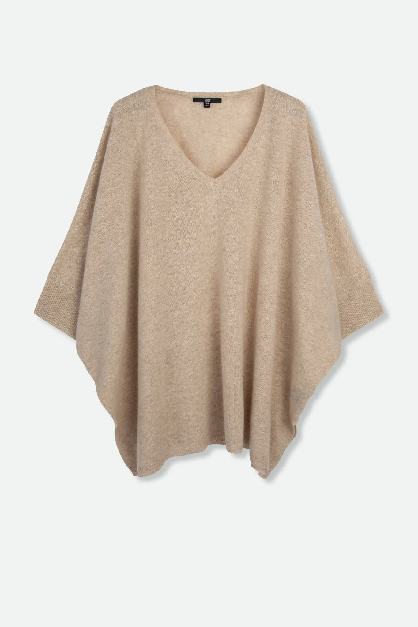 IRINA PONCHO IN PURE NEPALESE CASHMERE