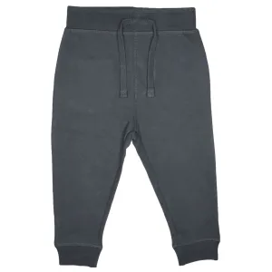 🎁Kids Solid Fleece Lined Jogger Pants - Coal