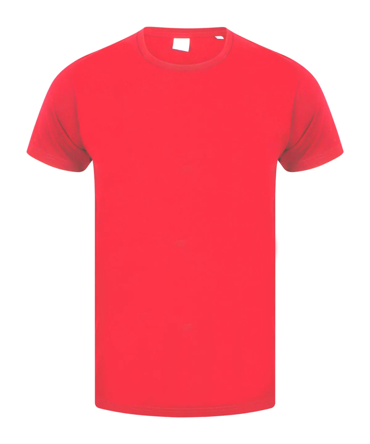 Mens feel good stretch t-shirt | Bright Red