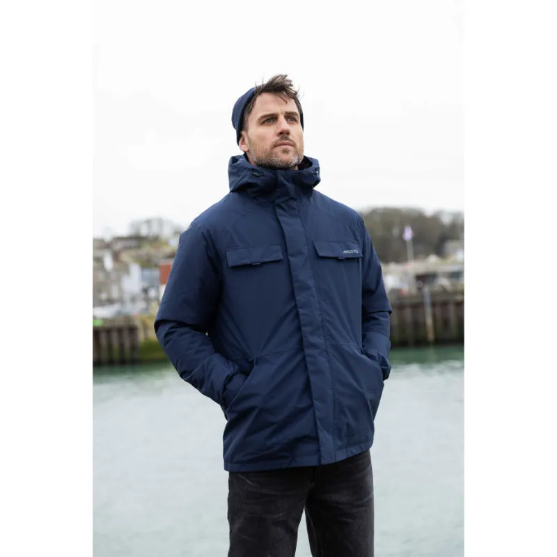 Musto Insulated Mens Primaloft Rain Jacket - Navy