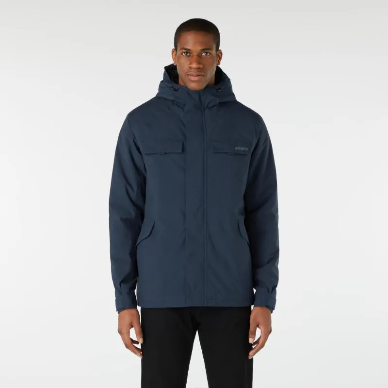 Musto Insulated Mens Primaloft Rain Jacket - Navy