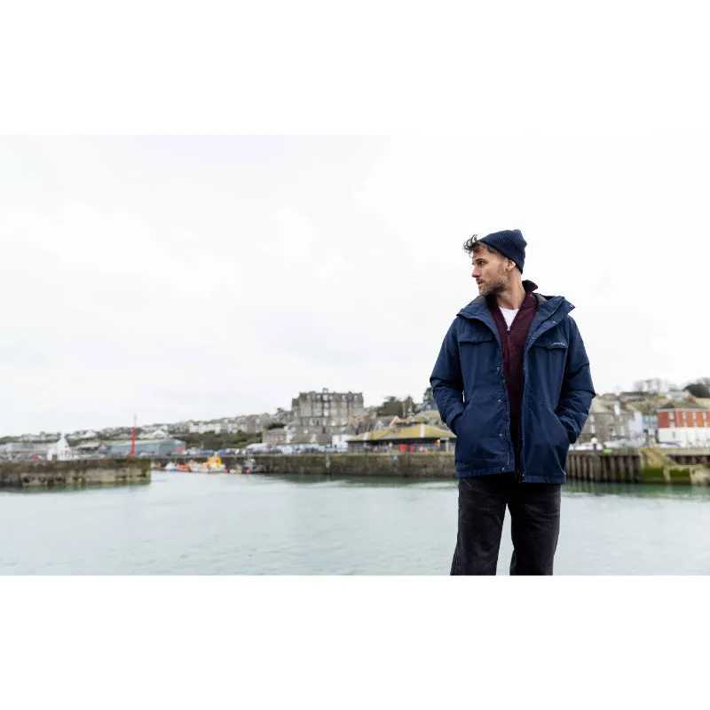 Musto Insulated Mens Primaloft Rain Jacket - Navy