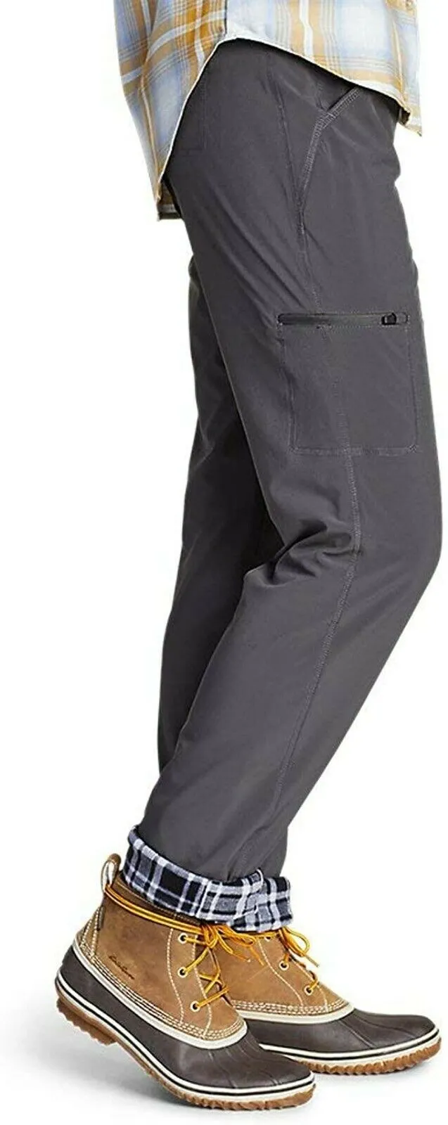 NoTag Eddie Bauer Women's Polar Fleece-Lined Pull-On Pants