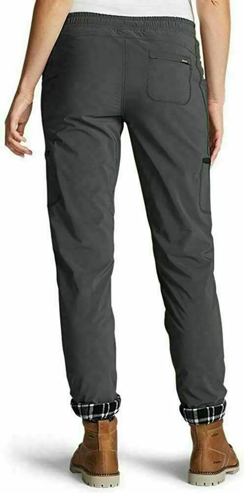 NoTag Eddie Bauer Women's Polar Fleece-Lined Pull-On Pants