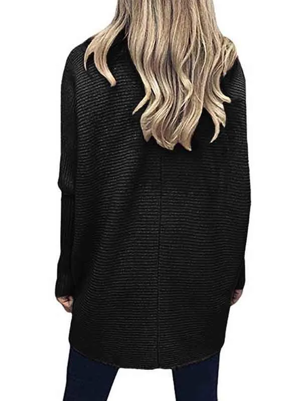 Oversized Turtlenecks for Women Pullover Knit Tops