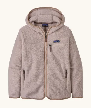 Patagonia Women's Retro Pile Fleece Hoody Jacket - Shroom Taupe