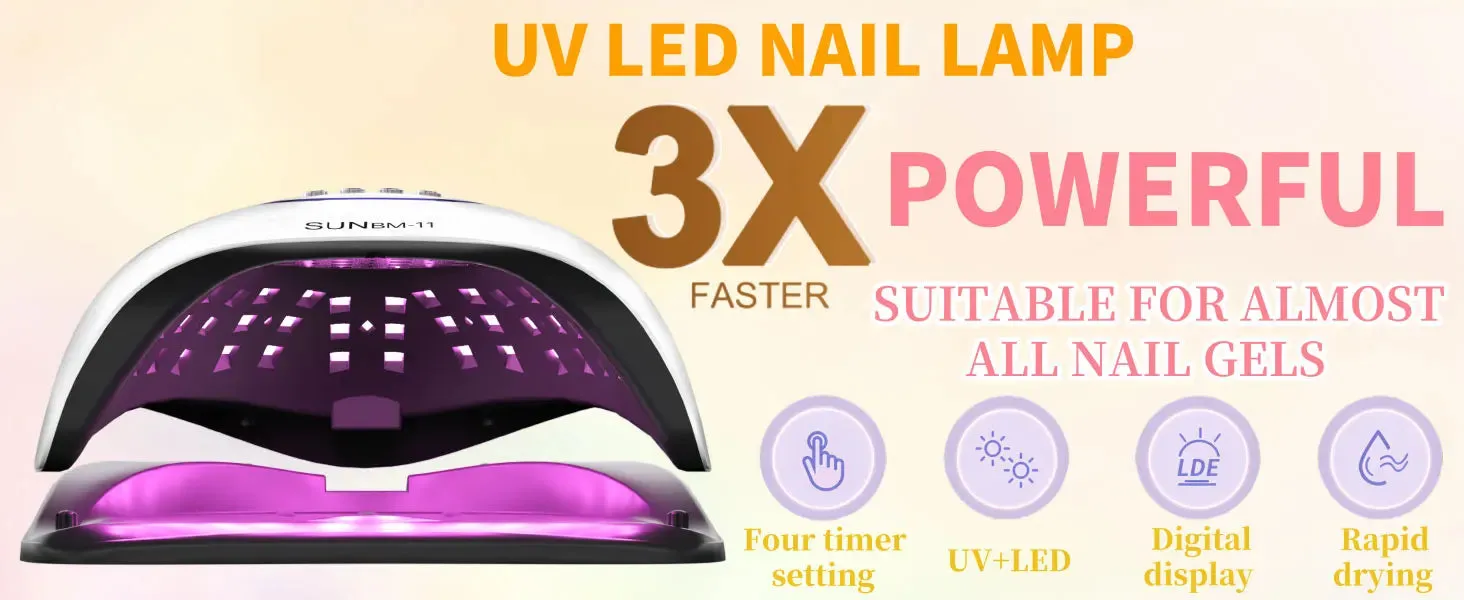 Professional UV LED Nail Lamp for Nails Gel Polish