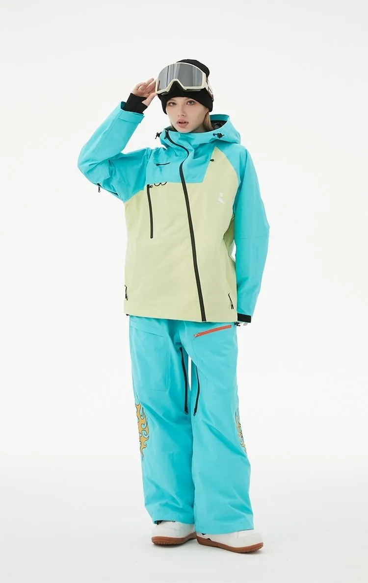 RandomPow Freestyle Mint Green RECCO® Insulated Jacket - Women's