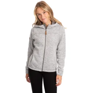 Reserve Women's Fleece Hoodie in Storm Grey