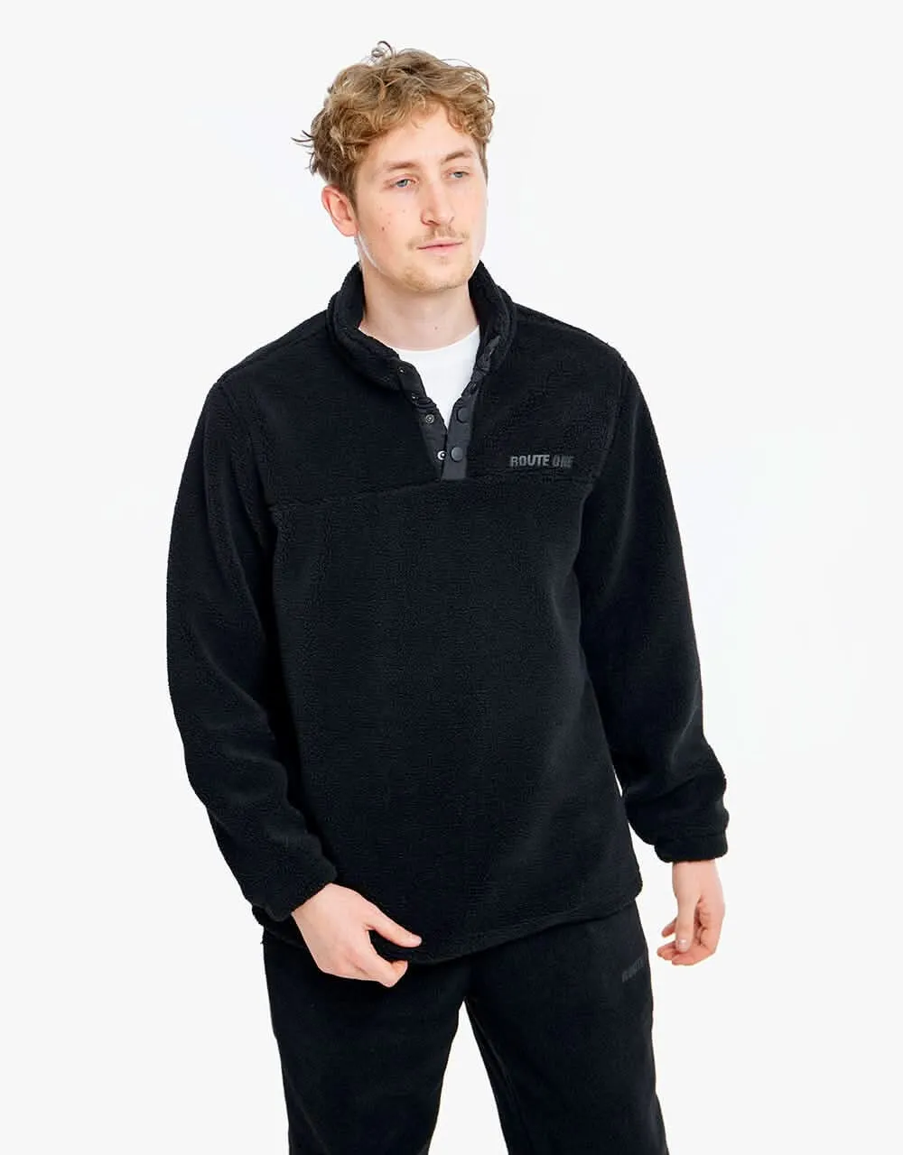 Route One Ursa Fleece - Black