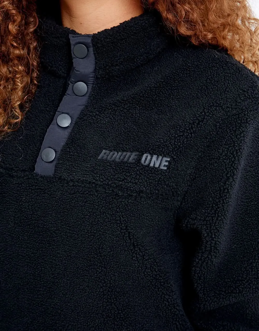 Route One Ursa Fleece - Black