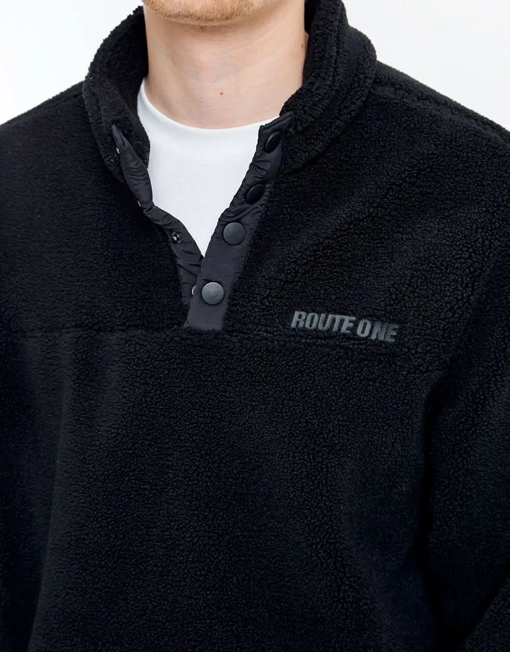 Route One Ursa Fleece - Black