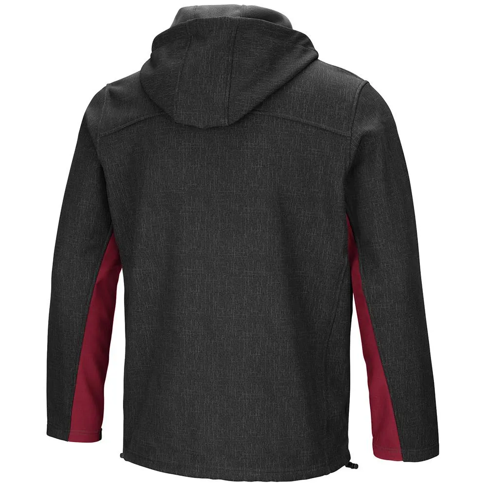 South Carolina Gamecocks Colosseum Gray "Gibbons" Full Zip Hooded Jacket