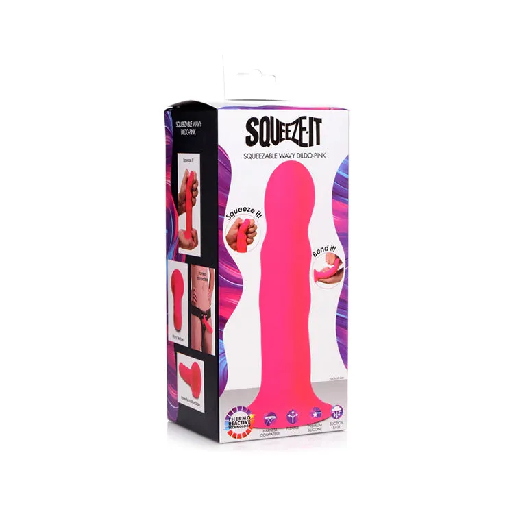 Squeeze-It Wavy 7in Dildo